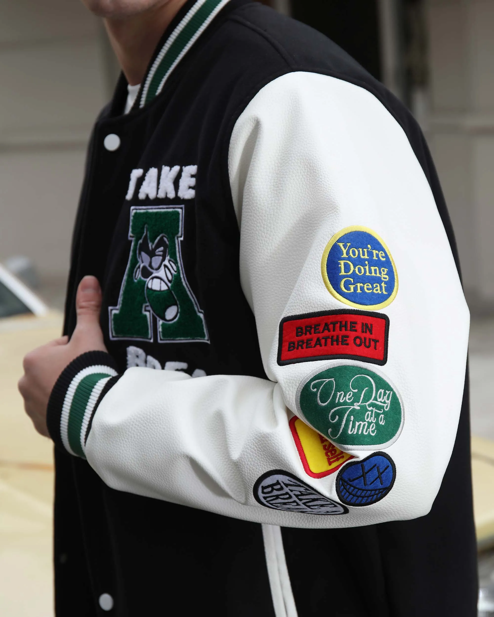 Vintage Letterman Baseball Jacket-Mexico Local Delivery