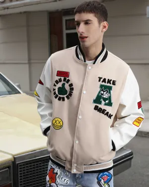 Vintage Letterman Baseball Jacket-Mexico Local Delivery