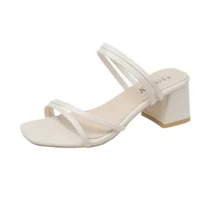 Women Sandals - Ladies Square Heels™